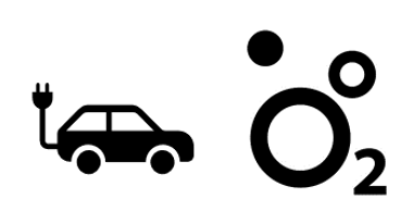 MORE O2, LESS CO2