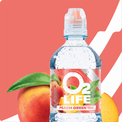 O2LIFE Peach Greentea