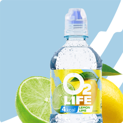 O2LIFE BLUE Lemon Lime